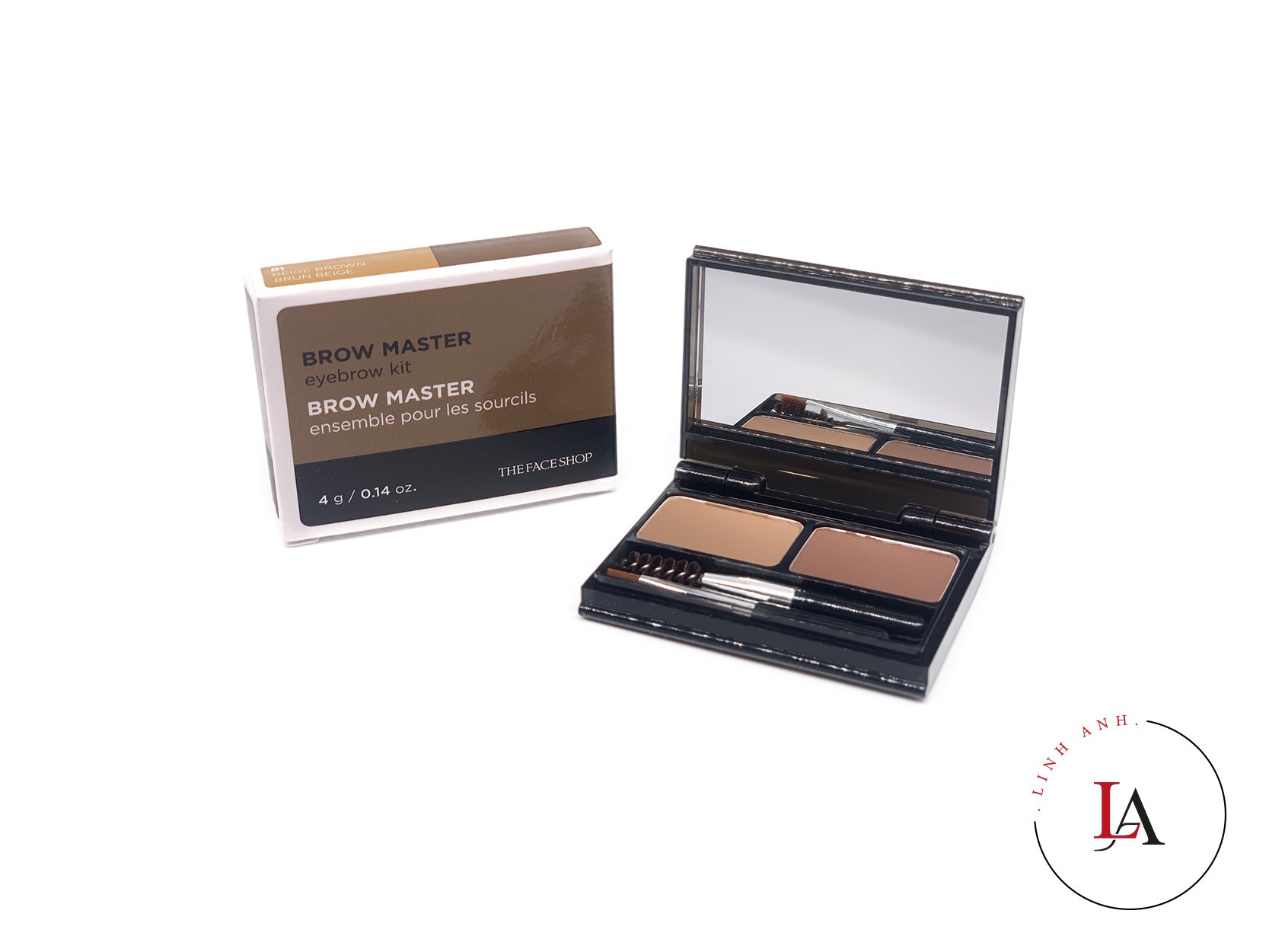 Bột tán mày Brow Master 4g số 01